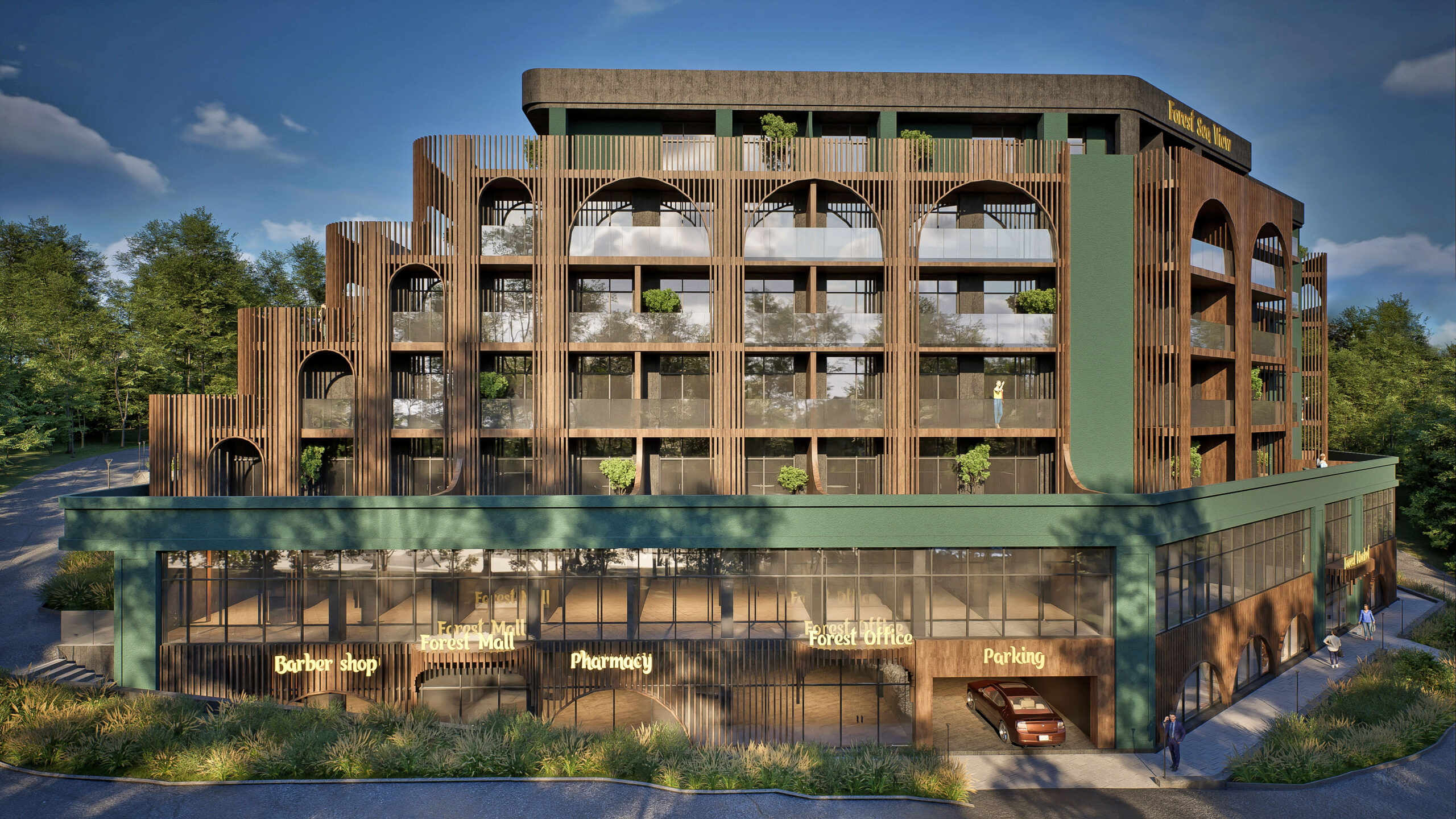 НОВОЕ СТРОИТЕЛЬСТВО Апартаменты в комплексе Forest SeaView, Варна — изображение 2