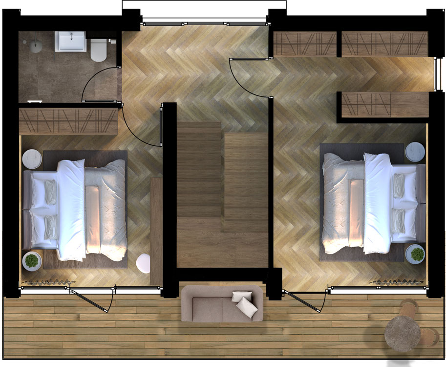 НОВОЕ СТРОИТЕЛЬСТВО Виллы в комплексе Forest Residence, Варна — изображение 42