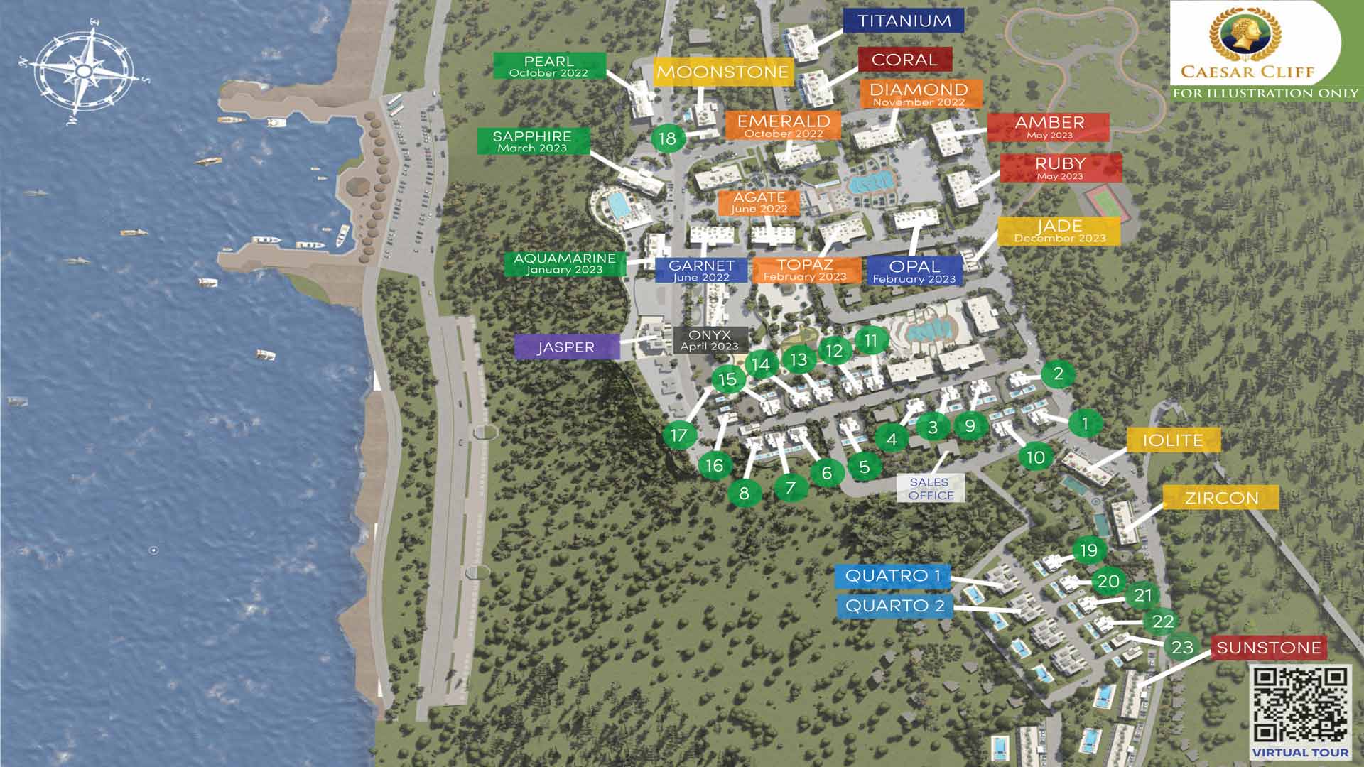 НОВОЕ СТРОИТЕЛЬСТВО Проект Caesar Cliff Недвижимость на Северном Кипре — изображение 9