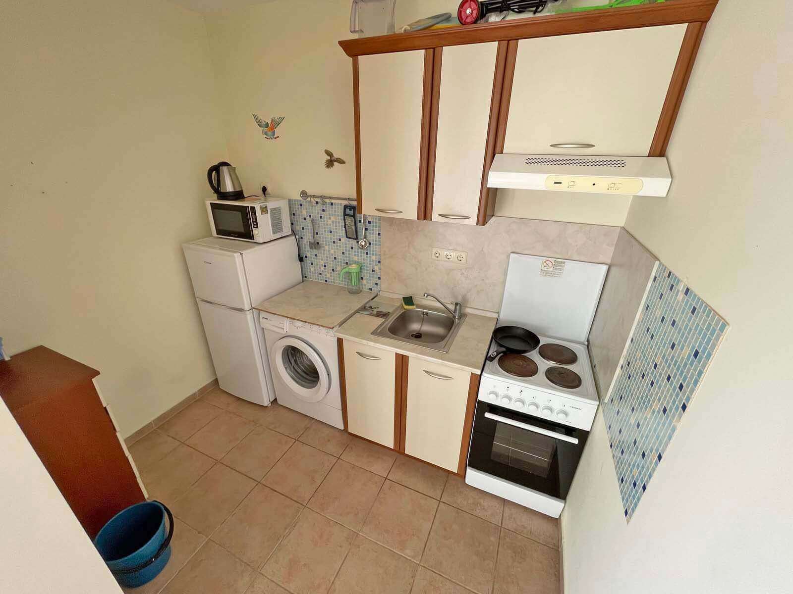 Светлый апартамент с одной спальней в ЖК Crown Fort, Свети Влас — изображение 9