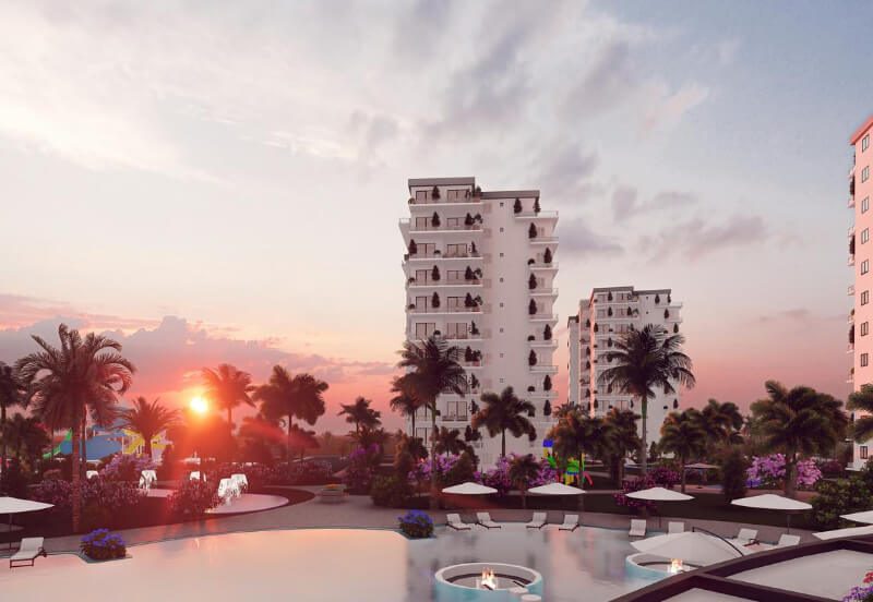 НОВОЕ СТРОИТЕЛЬСТВО Проект Caesar Blue Недвижимость на Северном Кипре