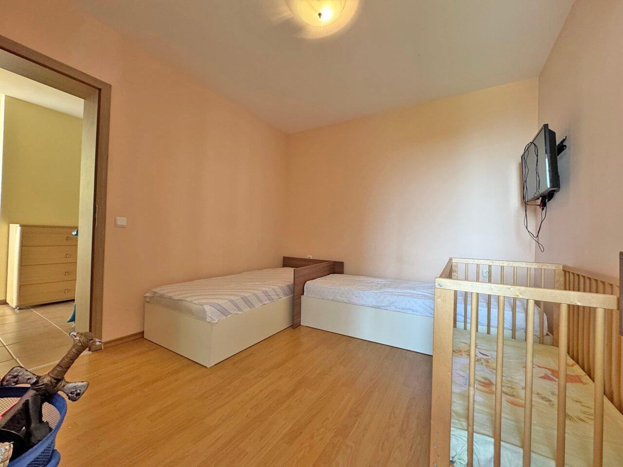 Светлый апартамент с двумя спальнями в ЖК Sea Fort, Свети Влас — изображение 9