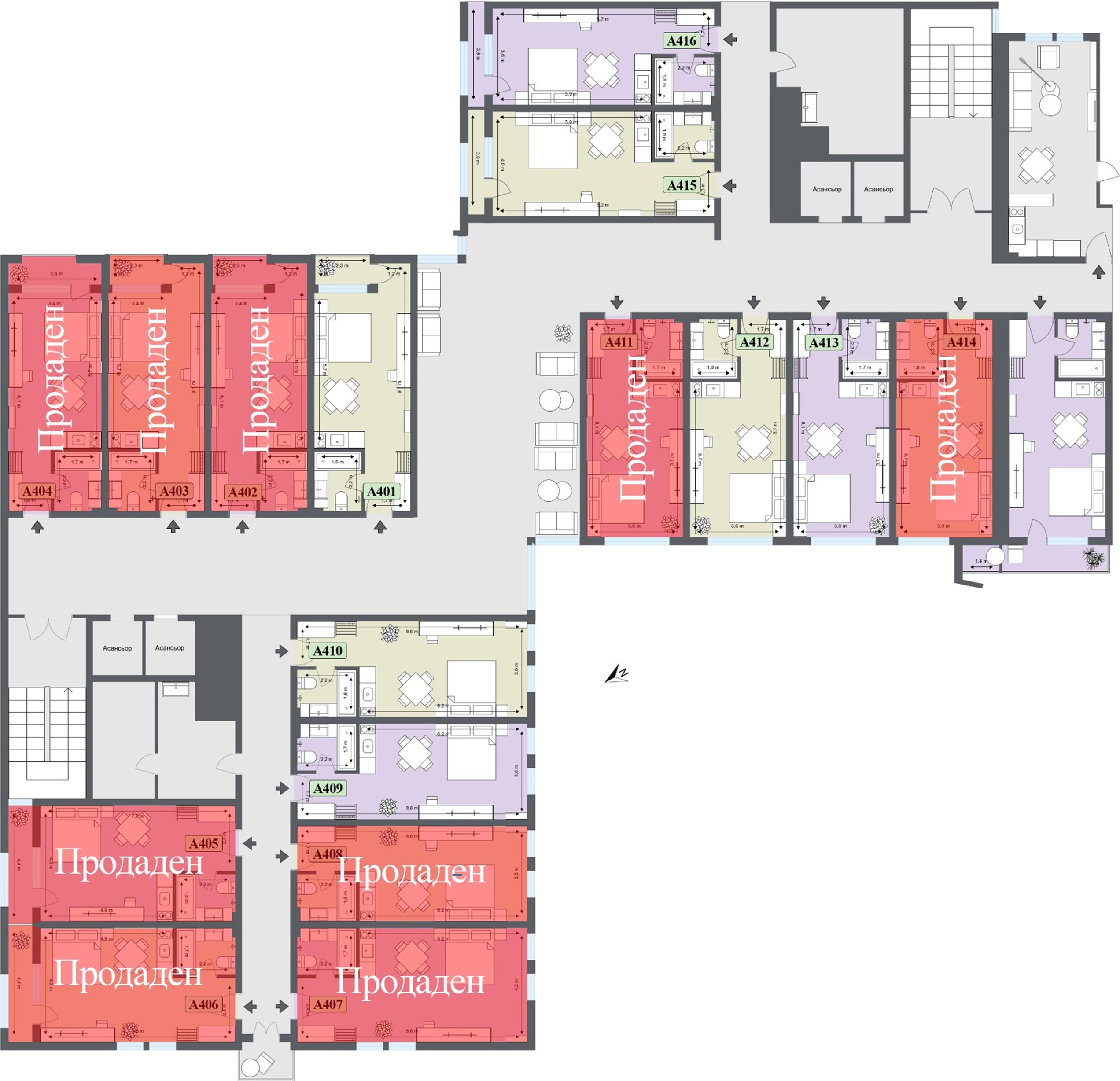 НОВОЕ СТРОИТЕЛЬСТВО Продаются апартаменты в комплексе БАНСКО — изображение 9