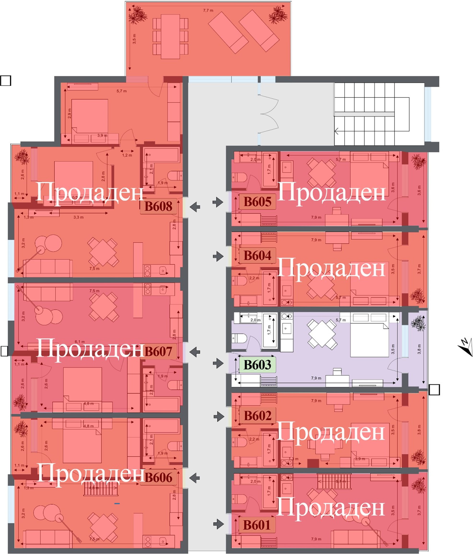 НОВОЕ СТРОИТЕЛЬСТВО Продаются апартаменты в комплексе БАНСКО — изображение 15