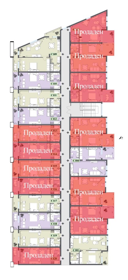 НОВОЕ СТРОИТЕЛЬСТВО Продаются апартаменты в комплексе БАНСКО — изображение 16