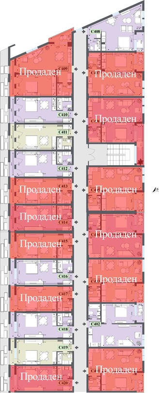 НОВОЕ СТРОИТЕЛЬСТВО Продаются апартаменты в комплексе БАНСКО — изображение 19