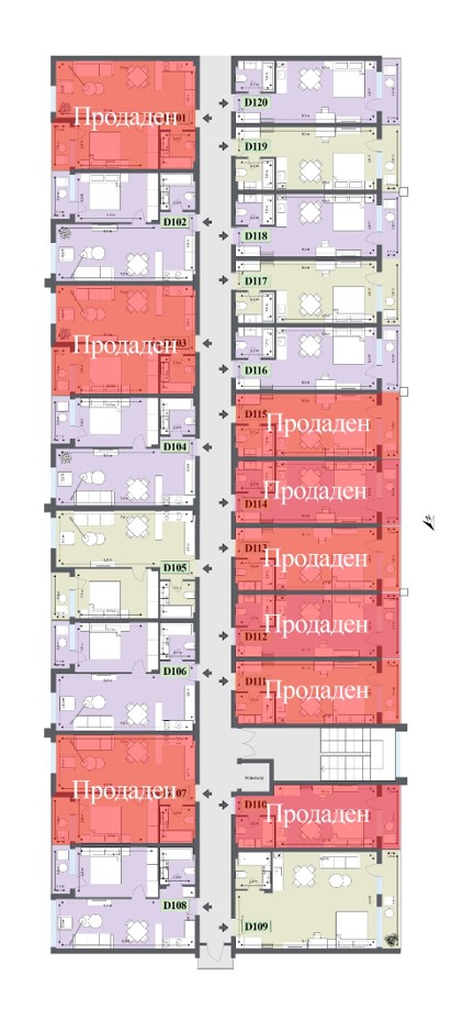 НОВОЕ СТРОИТЕЛЬСТВО Продаются апартаменты в комплексе БАНСКО — изображение 22