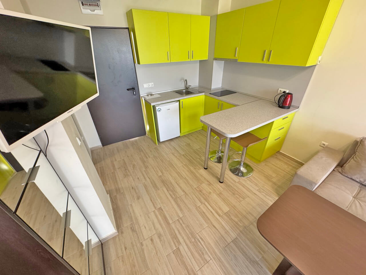 Студия в ЖК Cascadas Family Resort Солнечный Берег