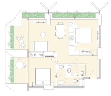 НОВИНКА Апартаменты в самом сердце Батуми комплекс Silk Towers — изображение 21