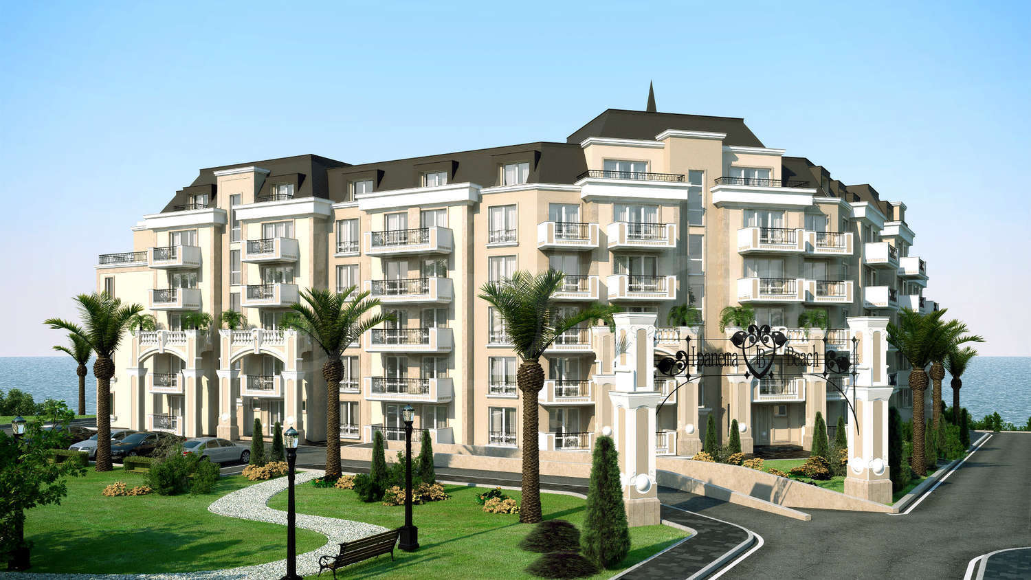 Апартамент с одной спальнейв ЖК Ipanema, Свети Влас — изображение 10