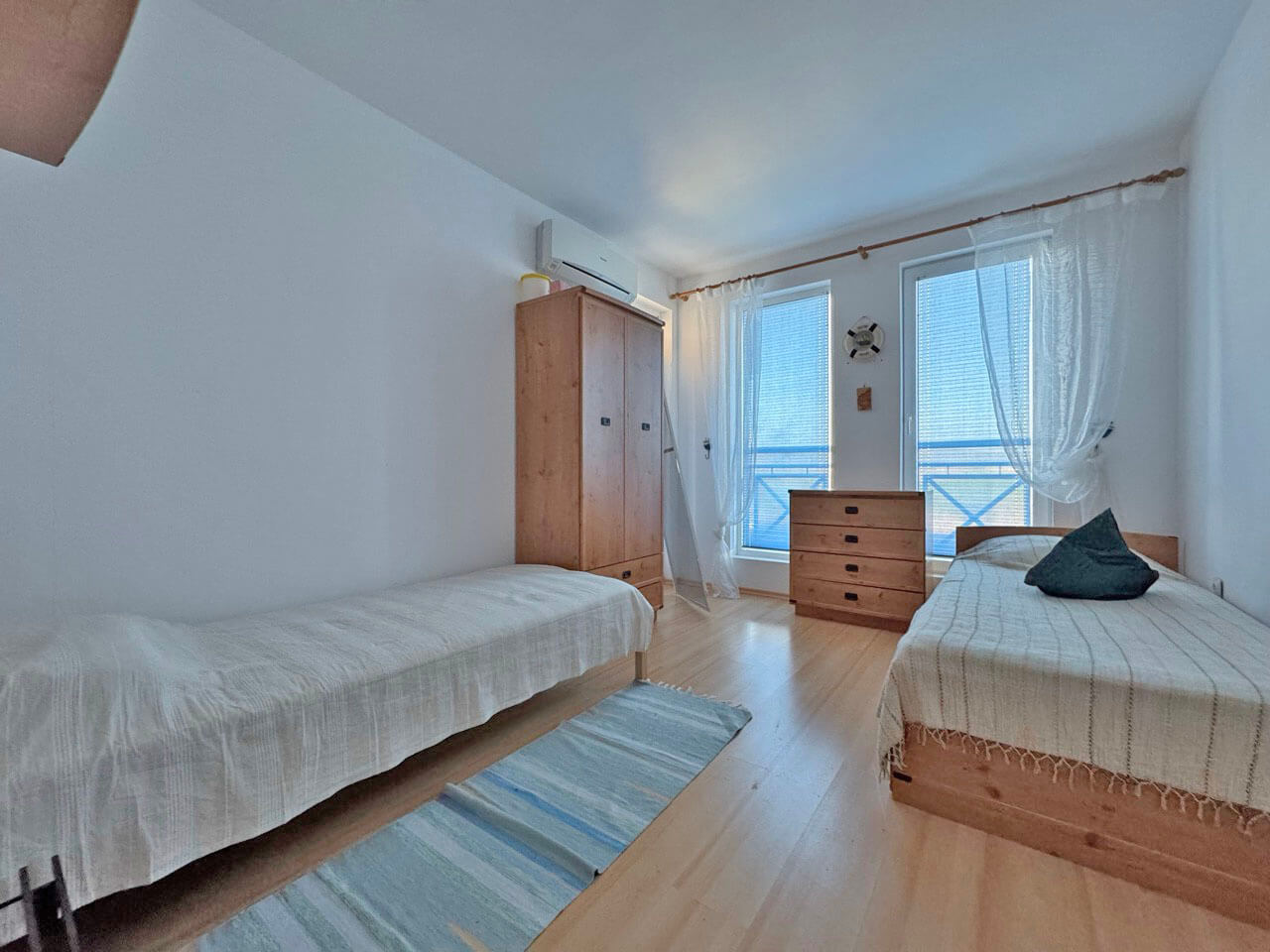 Апартамент с двумя спальнями в ЖК Sunny Day 6 Солнечный Берег