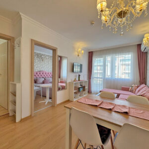 Апартамент с одной спальней в ЖК Sweet Homes 6 Солнечный Берег